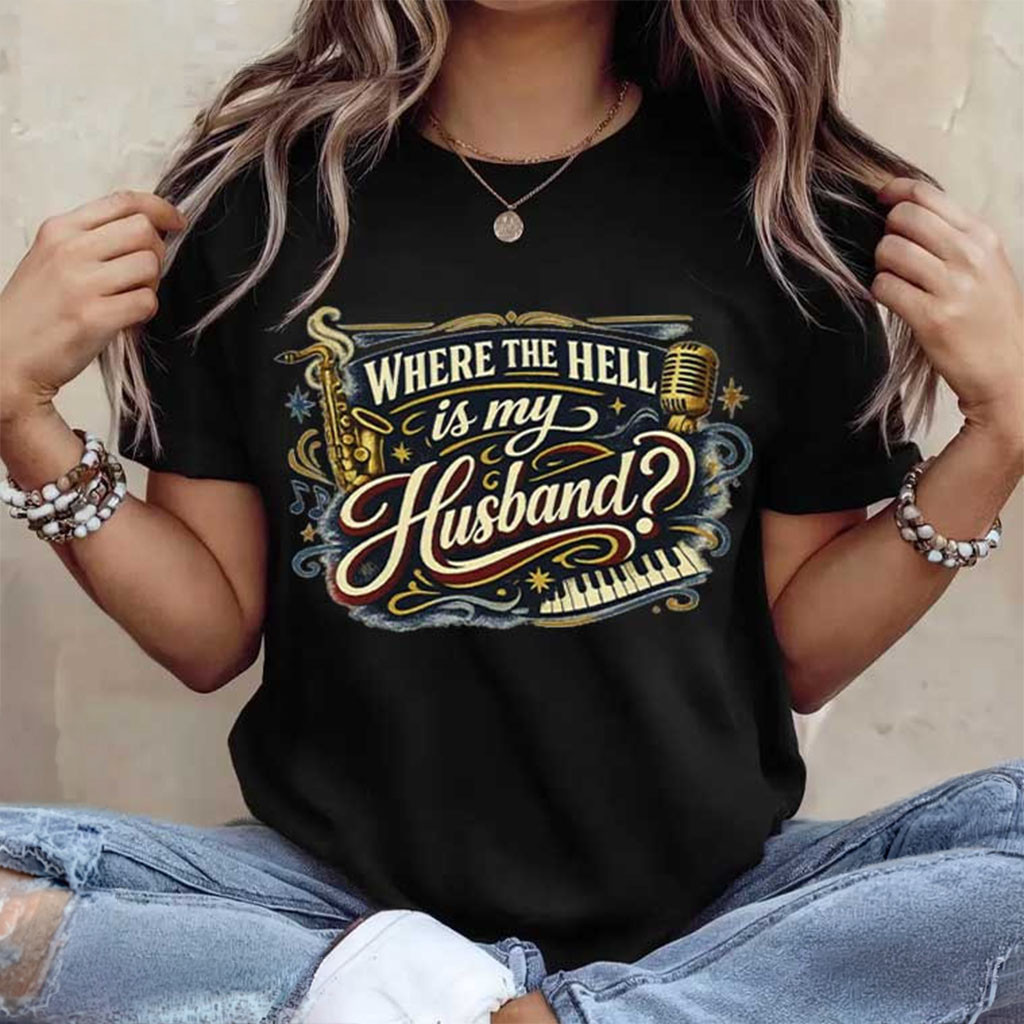 Raye Where The Hell Is My Husband Music T-Shirt Funny Wife Shirt Gift For Music Fans - Kdjoy Raye Where The Hell Is My Husband Music T-Shirt Funny Wife Shirt Gift For Music Fans - Kdjoy