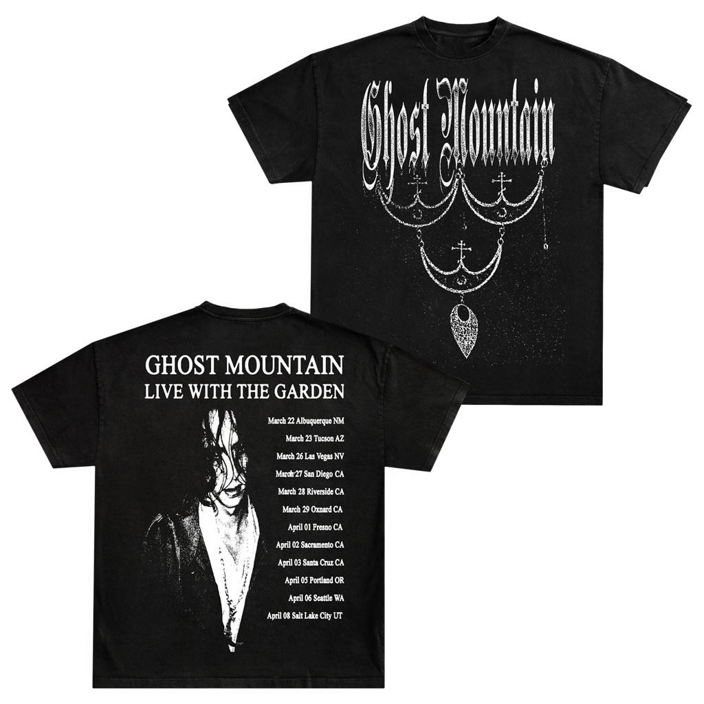 Real Haunted Mound Merch 2026 Ghost Mountain Garden Tour T-Shirt Presents For Music Lovers - Kdjoy