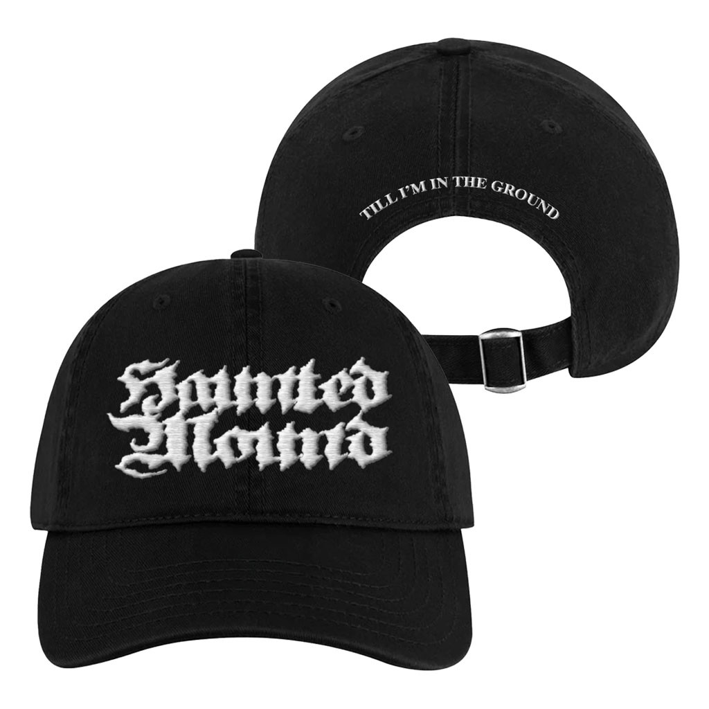 Real Haunted Mound Merch 2026 Haunted Mound Black Hat Embroidered Gift For Brothers - Kdjoy