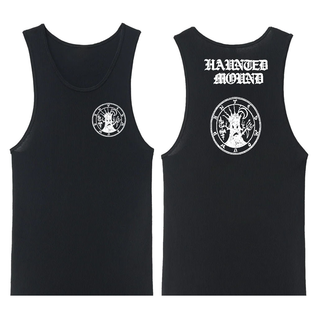 Real Haunted Mound Merch 2026 Haunted Mound Sigil Tank Top Black Cool Gifts For Music Lovers - Kdjoy Real Haunted Mound Merch 2026 Haunted Mound Sigil Tank Top Black Cool Gifts For Music Lovers - Kdjoy