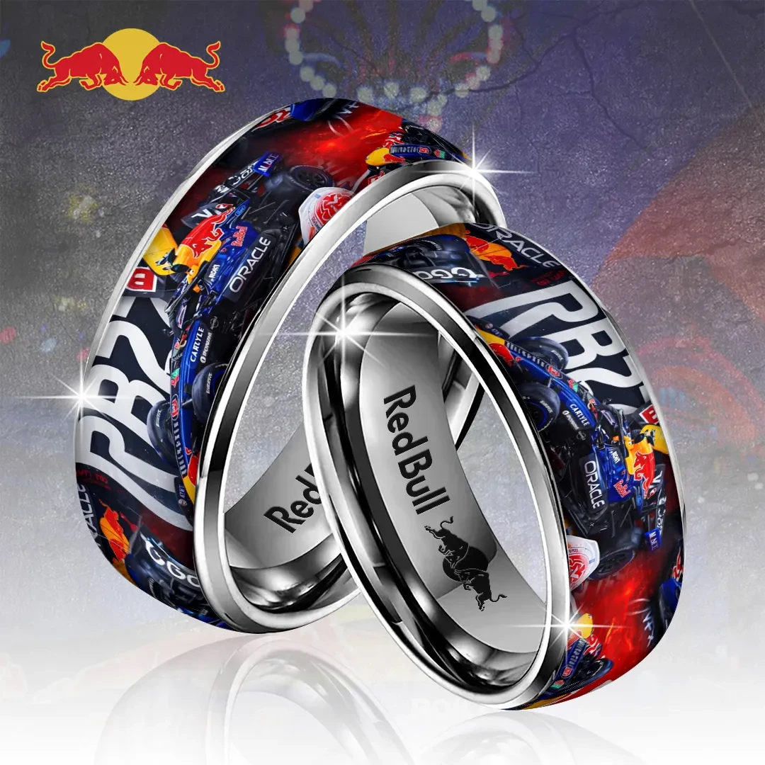 Red Bull Racing 2026 Alloy Ring Formula One Fan Gifts For Brothers - Kdjoy