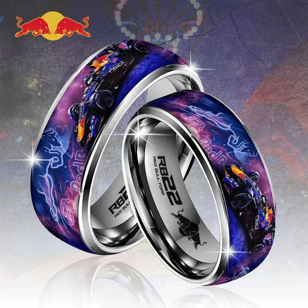 Red Bull Racing 2026 Alloy Ring RB22 Merch Present For Formula 1 Lovers - Kdjoy