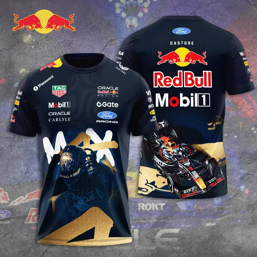 Red Bull Racing x Max Verstappen 2026 T-Shirt F1 Team Merchandise Gifts For Racing Fans - Kdjoy Red Bull Racing x Max Verstappen 2026 T-Shirt F1 Team Merchandise Gifts For Racing Fans - Kdjoy