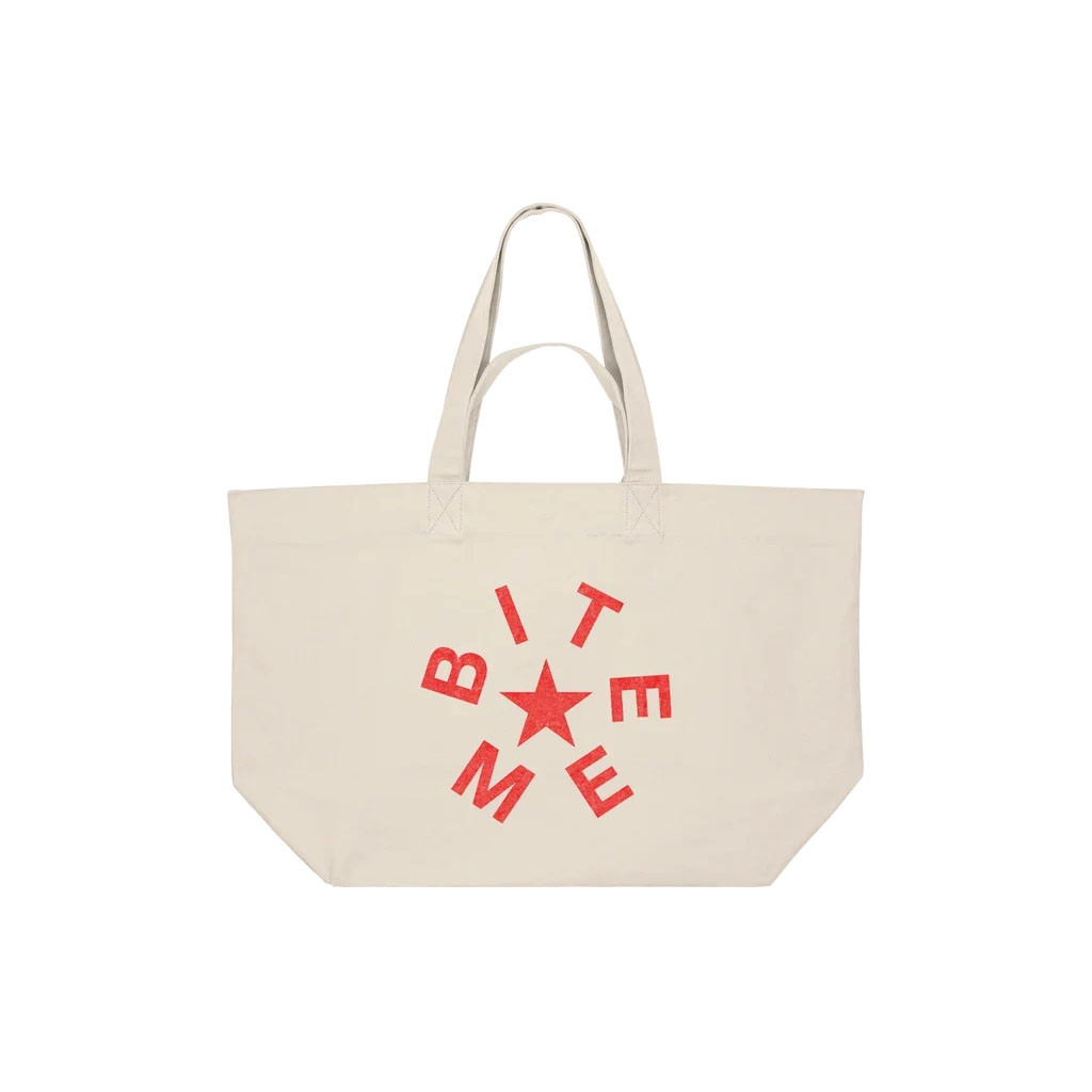 Renee Rapp Merch 2026 Bite Me Tote Bag Birthday Gift Ideas For Friends - Kdjoy Renee Rapp Merch 2026 Bite Me Tote Bag Birthday Gift Ideas For Friends - Kdjoy