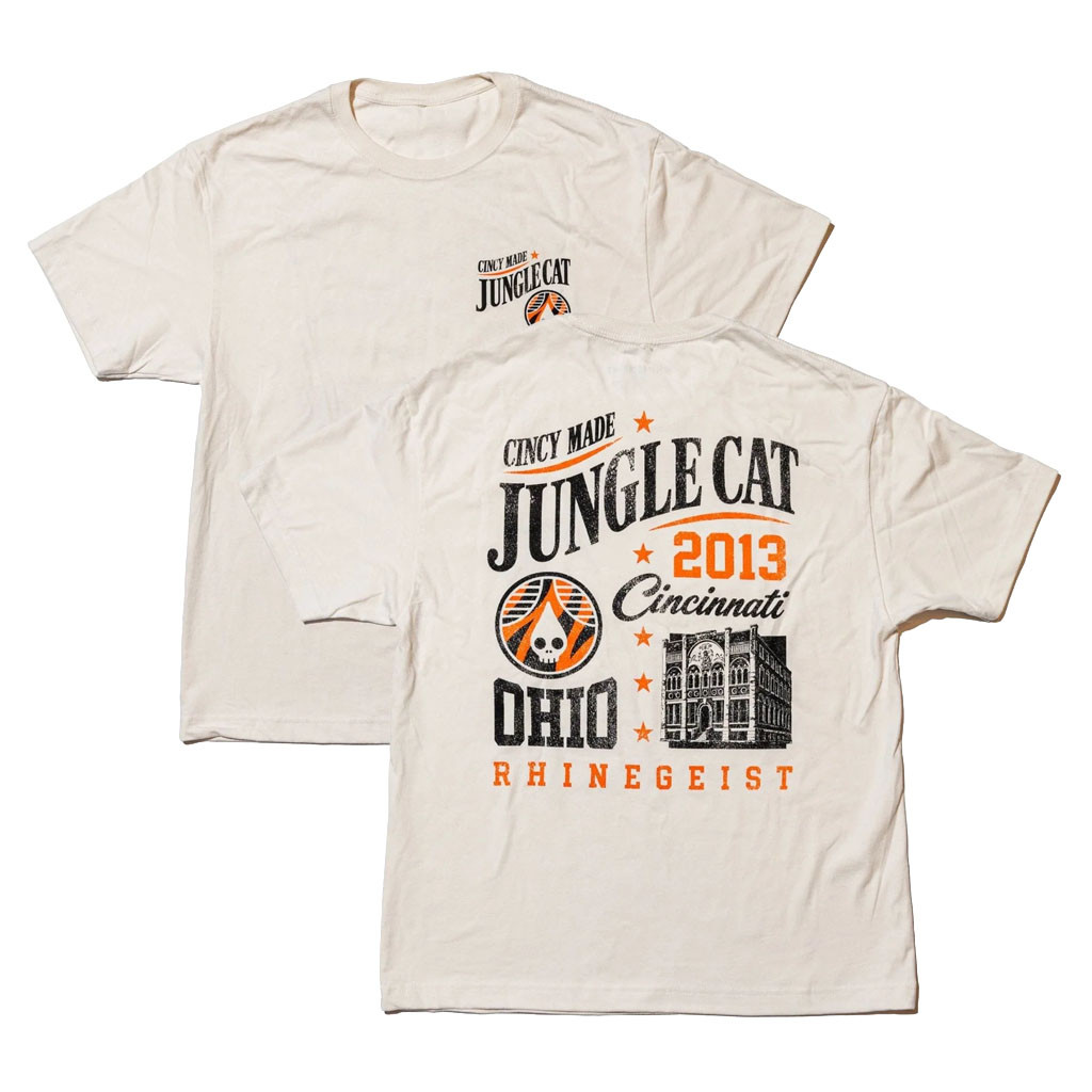 Rhinegeist Brewery Merch 2026 Jungle Cat Heritage T-Shirt Best Gift For Brothers - Kdjoy