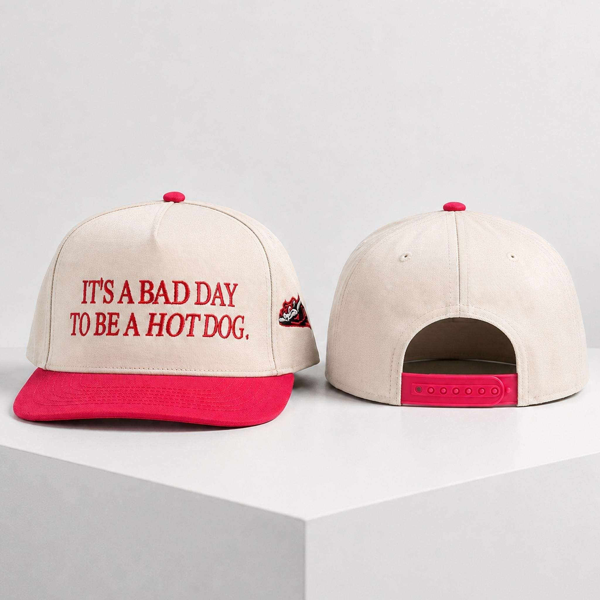 Richmond Flying Squirrels It's A Bad Day To Be A Hot Dog Hat 2026 Embroidered Squirrels Merch - Kdjoy