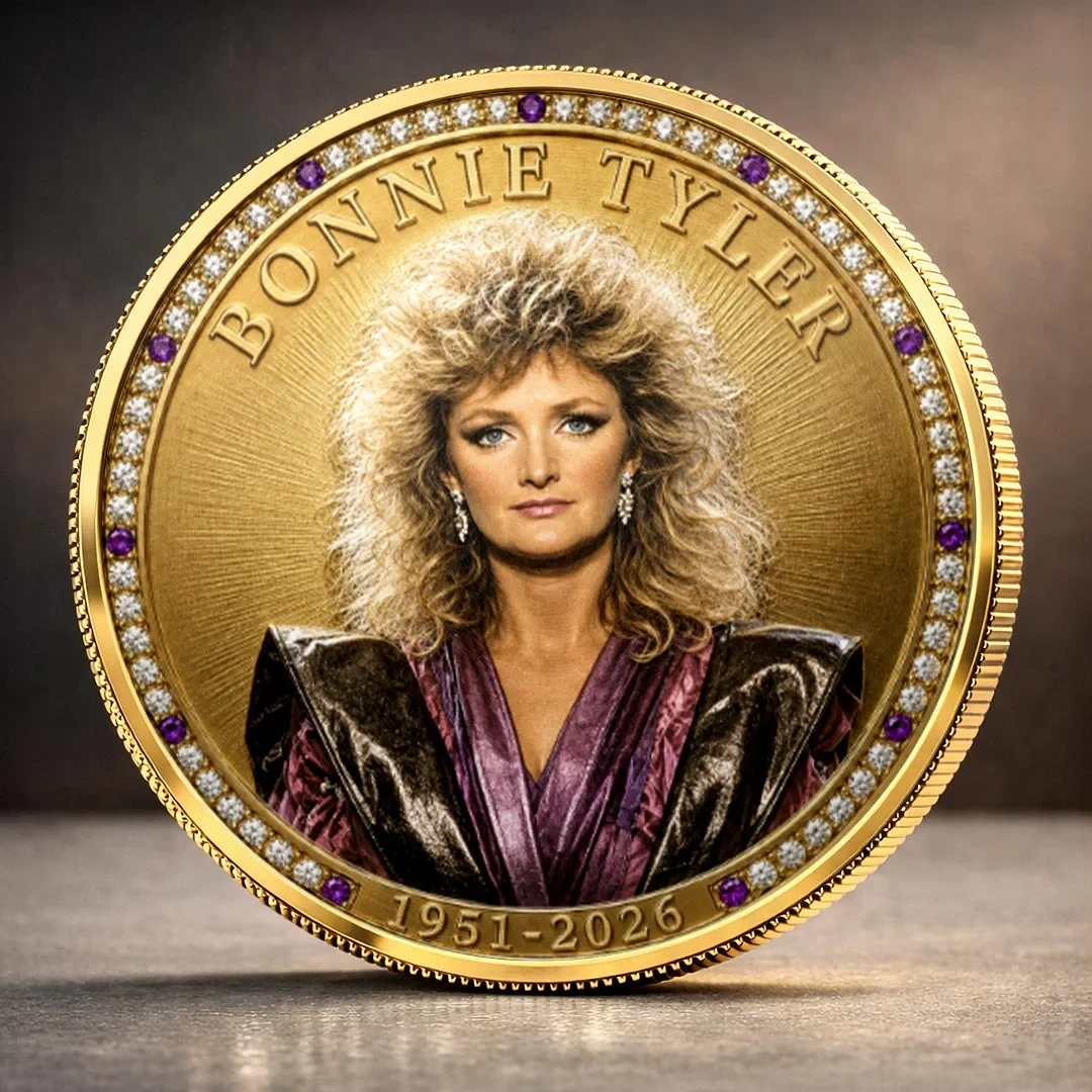 RIP Bonnie Tyler 1951 2026 Commemorative Coin Bonnie Tyler Memorial Coin Gifts For Music Lovers - Kdjoy RIP Bonnie Tyler 1951 2026 Commemorative Coin Bonnie Tyler Memorial Coin Gifts For Music Lovers - Kdjoy