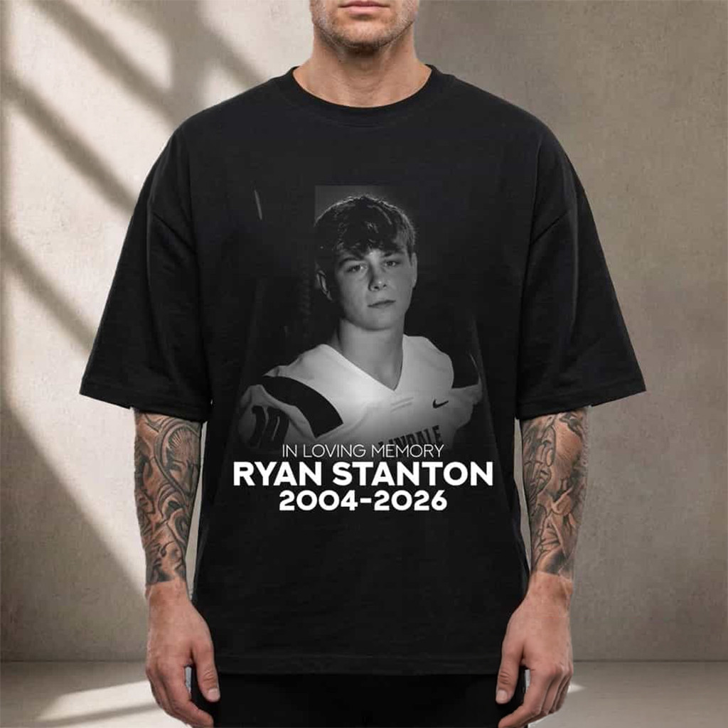 RIP Ryan Stanton HC Pustertal Wolfe Player In Loving Memory 2004 2026 T-Shirt Gift For Fans - Kdjoy