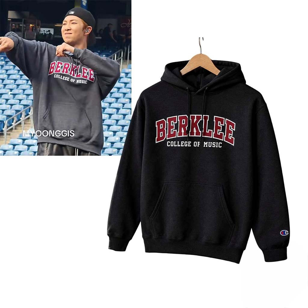 RM BTS Berklee College Of Music Hoodie BTS World Tour Arirang Merch 2026 Gift For Fans - Kdjoy