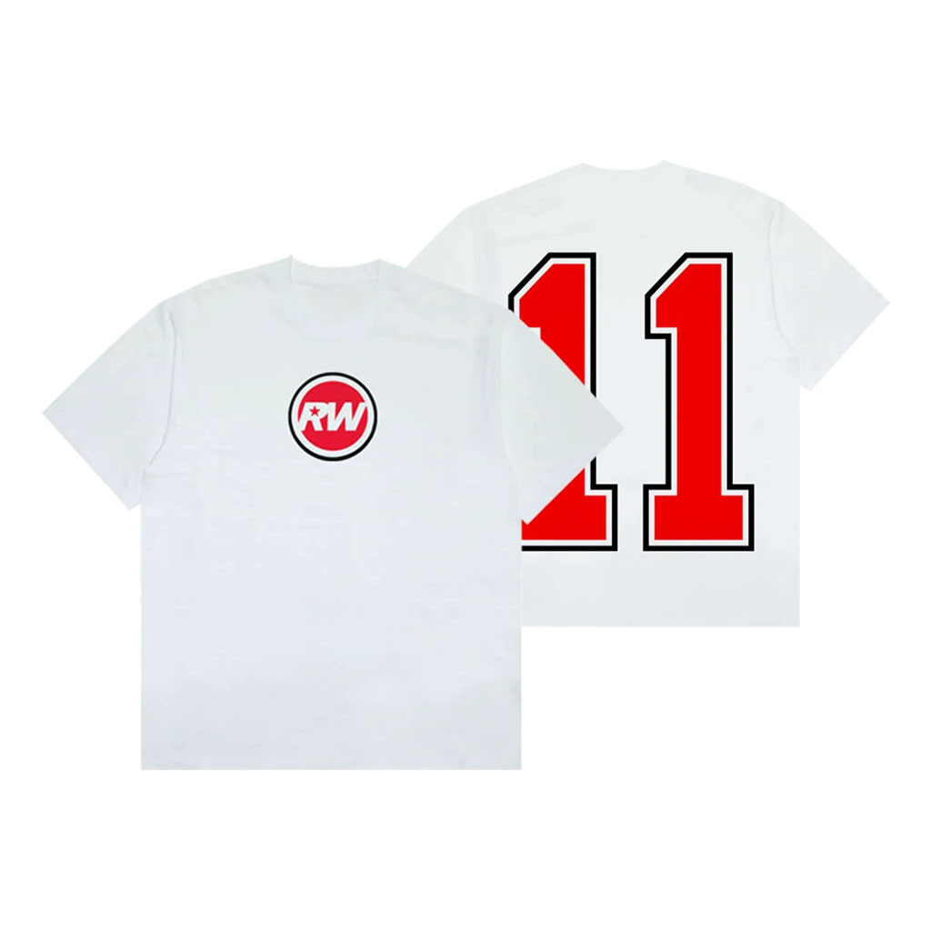 Robbie Williams Merch 2026 Britpop White Robbie Logo Tour T-Shirt Gift For Music Fans - Kdjoy