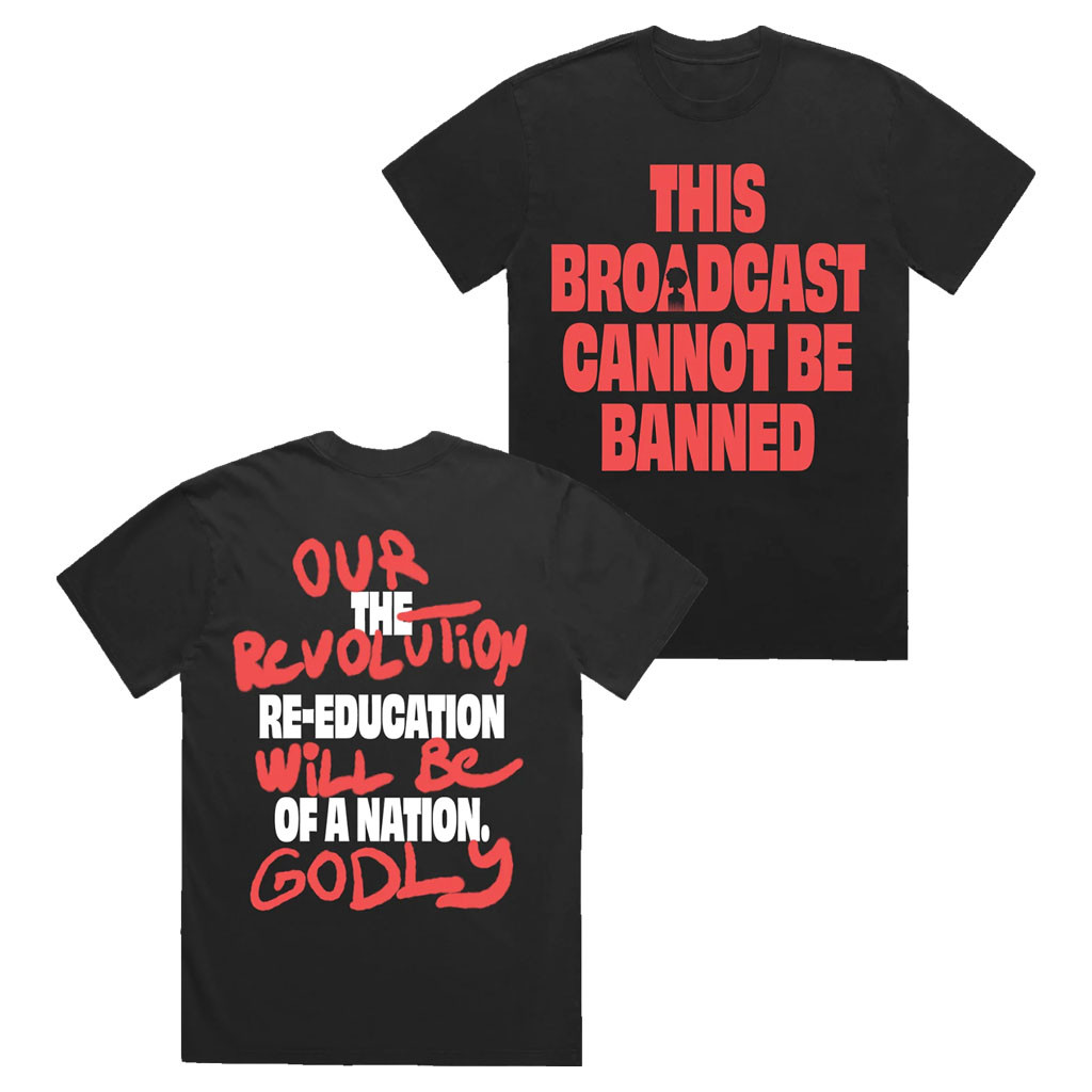 Roc Nation Merch 2026 Rapsody Broadcast Cannot Be Banned T-Shirt Rapsody Merch Rap Fan Gifts - Kdjoy