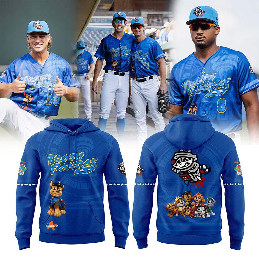 Rocket City Trash Pandas Paw Patrol Adventure And Chase Appearance Hoodie Fan Gear Gift' - Kdjoy Rocket City Trash Pandas Paw Patrol Adventure And Chase Appearance Hoodie Fan Gear Gift' - Kdjoy