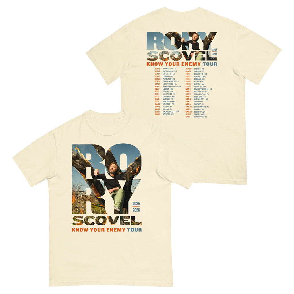 Rory Scovel Merch 2026 Know Your Energy Tour T-Shirt Rory Scovel Tour Merch Gift For Fans