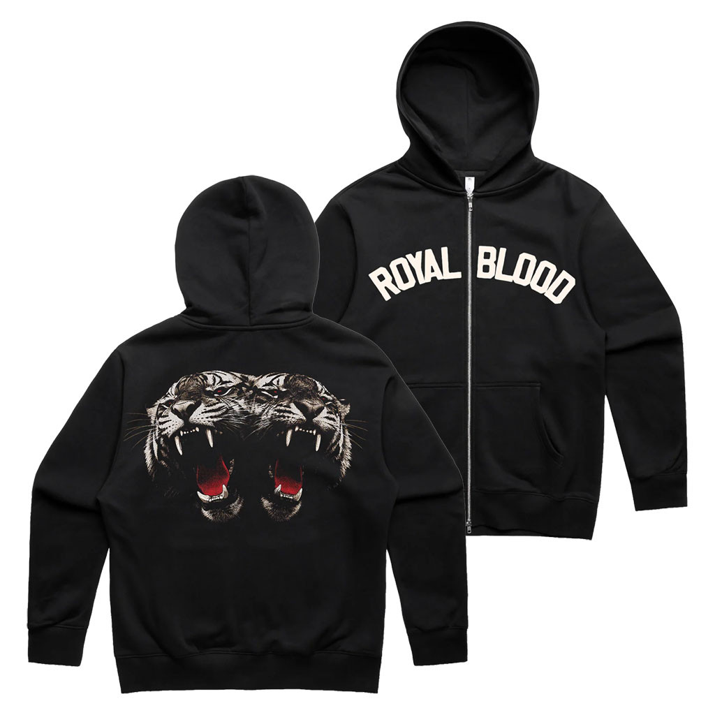 Royal Blood Merch 2026 Dead Company Zip Hoodie Black Cool Gifts For Rock Lovers - Kdjoy