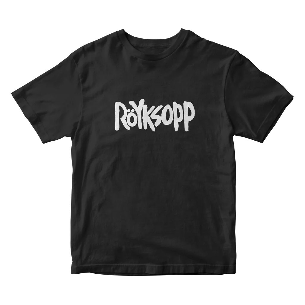 Royksopp Merch 2026 Royksopp Logo T-Shirt Black Unique Gifts For Music Lovers - Kdjoy