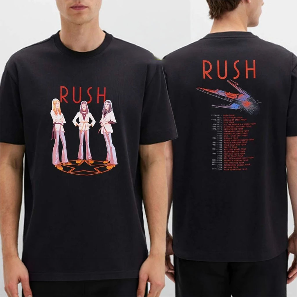 RUSH 2112-Themed Rush Tour History 2026 Shirt RUSH Band Merch Present For Music Lovers - Kdjoy RUSH 2112-Themed Rush Tour History 2026 Shirt RUSH Band Merch Present For Music Lovers - Kdjoy