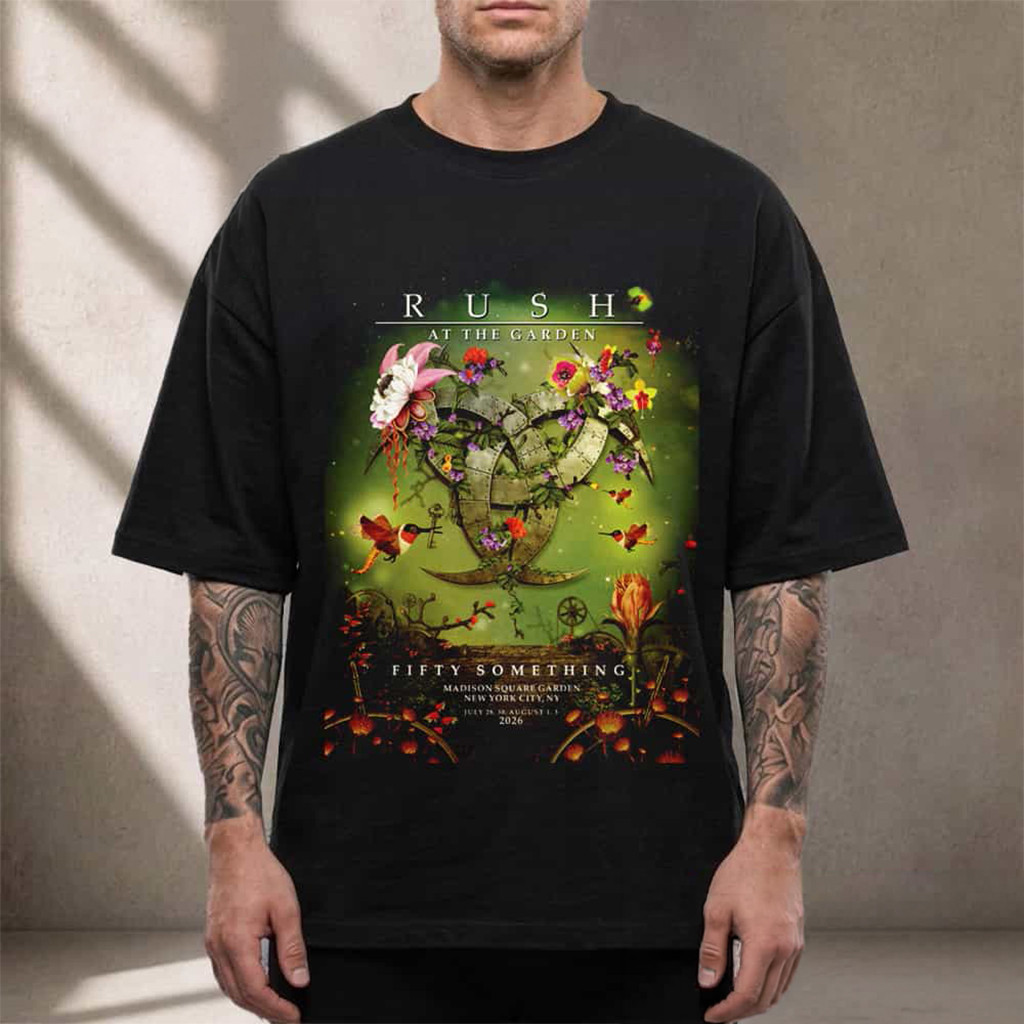 Rush Band At The Garden Event T-Shirt Rush Merch Best Gifts For Husband - Kdjoy Rush Band At The Garden Event T-Shirt Rush Merch Best Gifts For Husband - Kdjoy
