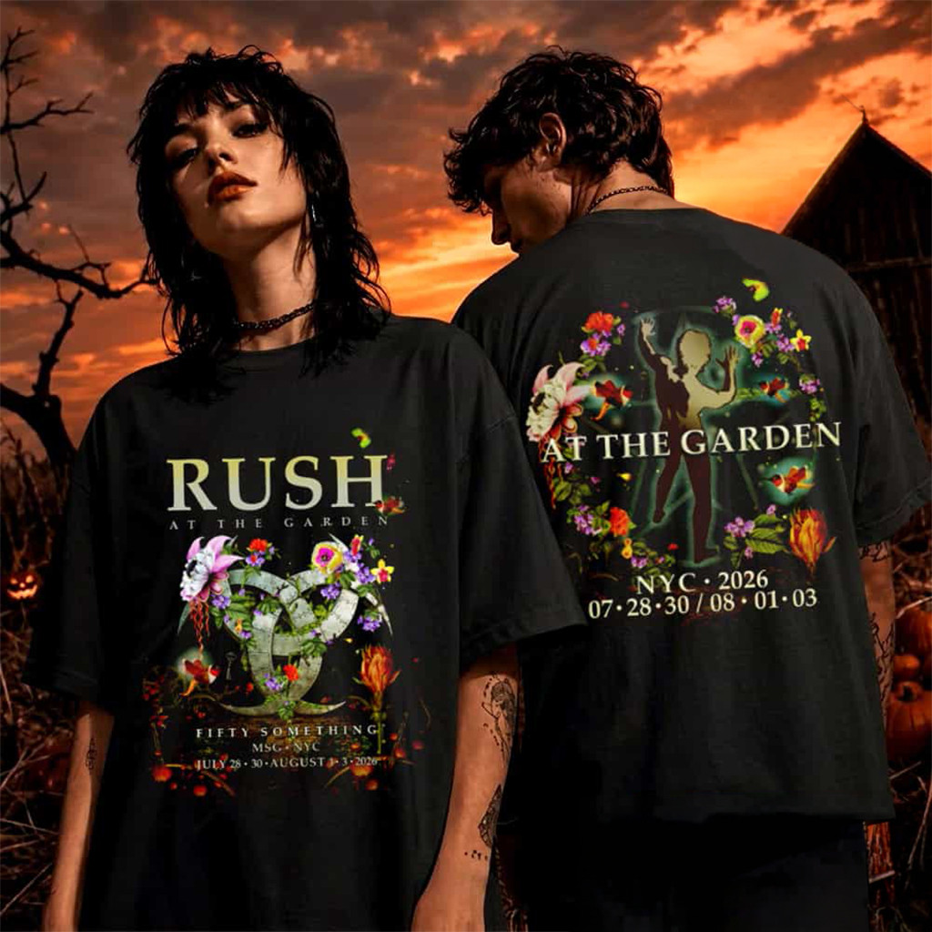 Rush Band At The Garden T-Shirt Rush Merch Music Related Gifts For Guys - Kdjoy Rush Band At The Garden T-Shirt Rush Merch Music Related Gifts For Guys - Kdjoy