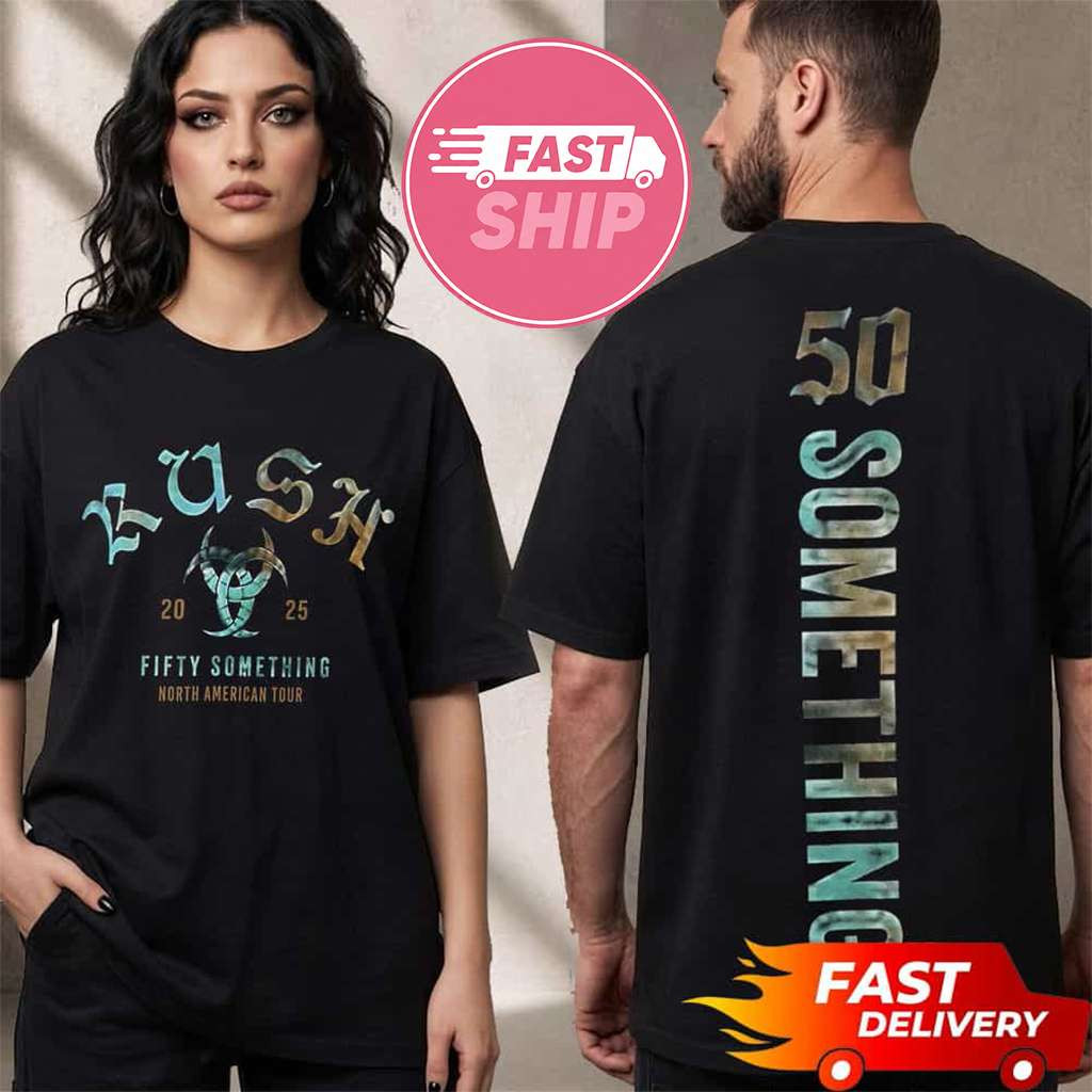 Rush Band Toronto Ontario 2026 Fifty Something North American Tour Shirt Rush Band Merch - Kdjoy
