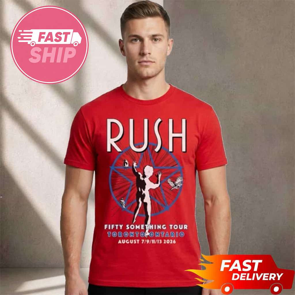 Rush Band Toronto Ontario At Scotiabank Arena On August 9 2026 T-Shirt Rush Merch Fan Gifts - Kdjoy Rush Band Toronto Ontario At Scotiabank Arena On August 9 2026 T-Shirt Rush Merch Fan Gifts - Kdjoy