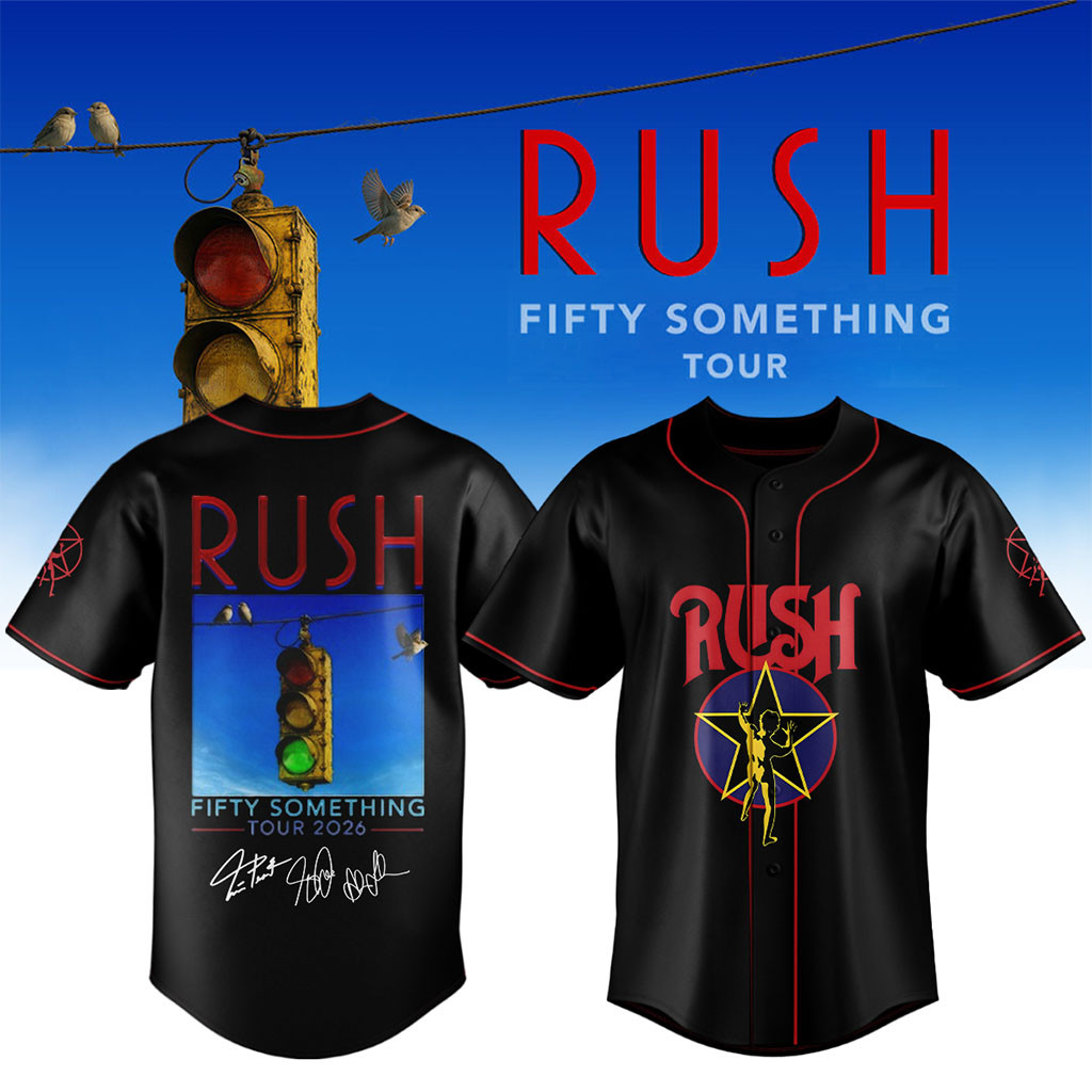 RUSH Fifty Something Tour 2026 Signed Jersey Black RUSH Merch Gifts For Music Enthusiasts - Kdjoy RUSH Fifty Something Tour 2026 Signed Jersey Black RUSH Merch Gifts For Music Enthusiasts - Kdjoy