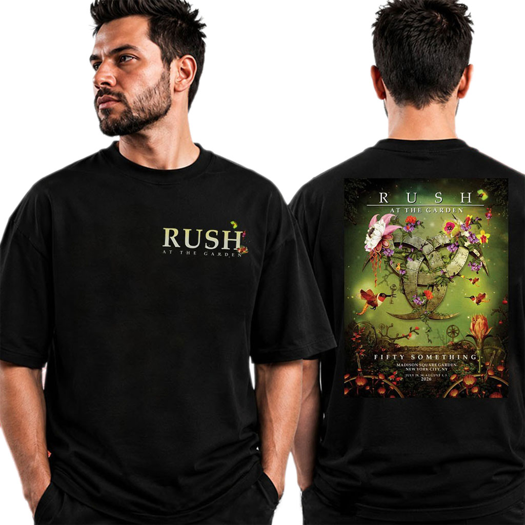 Rush Madison Square Garden 2026 New York City Event Tour T-Shirt RUSH Band Merch Fan Gifts - Kdjoy