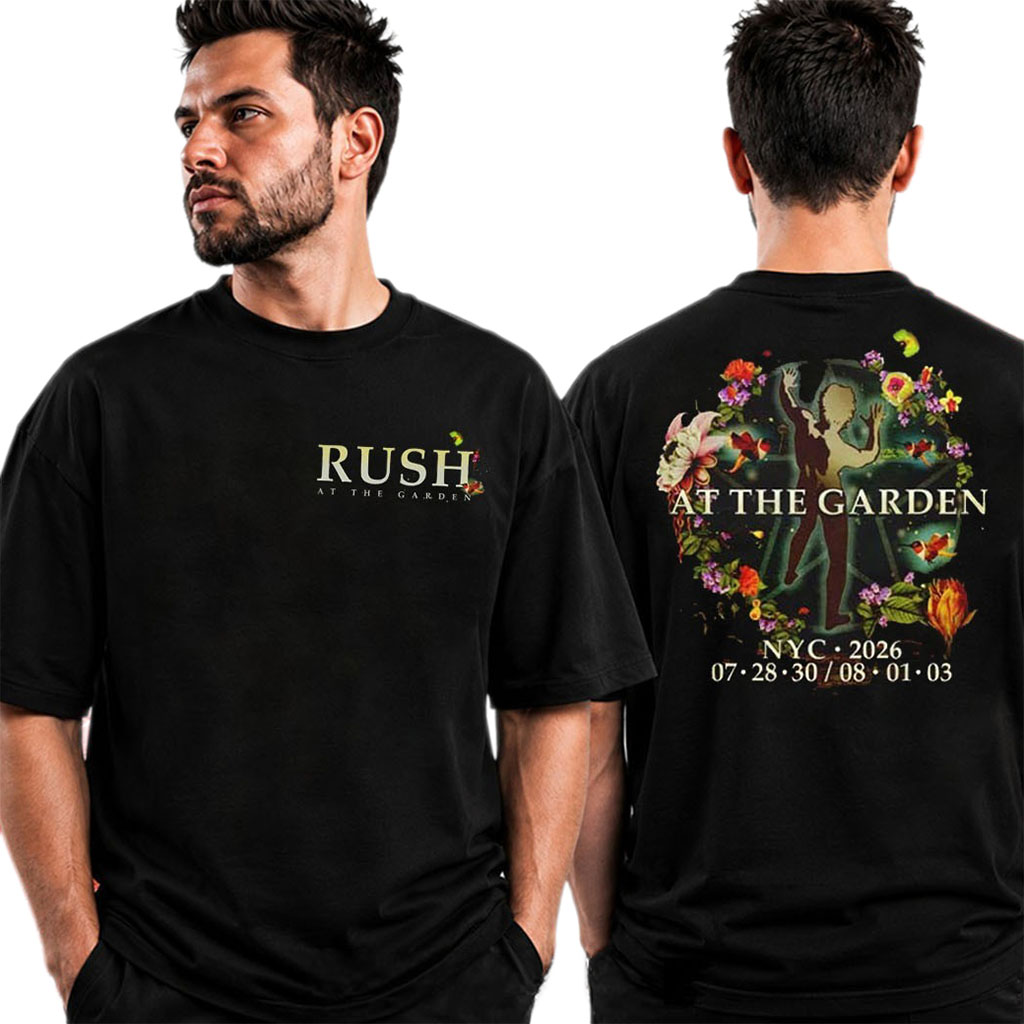 Rush Madison Square Garden New York 2026 Concert Merch Crankbunny Art T-Shirt Band Fan Gifts - Kdjoy