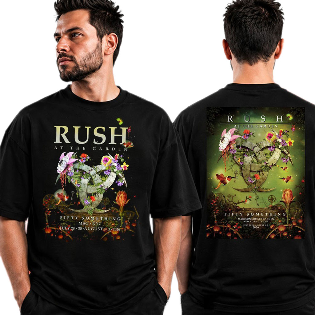 Rush Madison Square Garden NYC 2026 Crankbunny Artwork T-Shirt RUSH At The Garden Merch - Kdjoy
