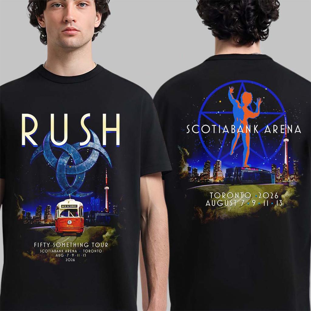 Rush Merch Toronto ON Canada 2026 Event At Scotiabank Arena On August T-Shirt Brother Gifts