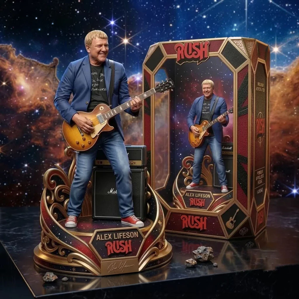 Rush Rock Band Alex Lifeson Acrylic Plaque Rush Merch Display Room Decor Gifts For Rock Fan - Kdjoy