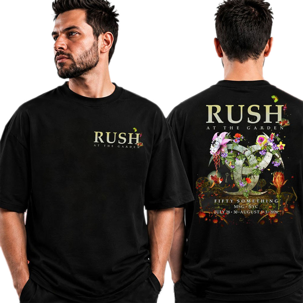 Rush The Garden Madison Square Garden New York City 2026 Crankbunny Artwork T-Shirt RUSH Merch - Kdjoy