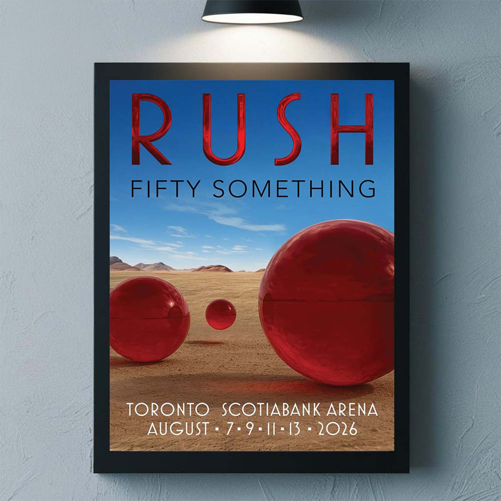 Rush Toronto ON Canada 2026 YYZ Pop Up Shop Poster RUSH Fifty Something Tour Merch Fan Gifts - Kdjoy Rush Toronto ON Canada 2026 YYZ Pop Up Shop Poster RUSH Fifty Something Tour Merch Fan Gifts - Kdjoy