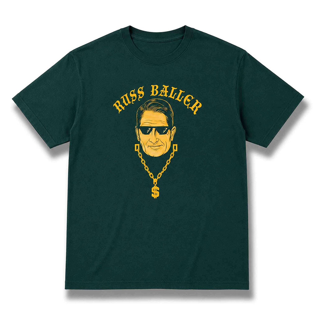 Russ Ball Russ Baller Shirt Green Bay Packers Merch Gifts For Football Fan