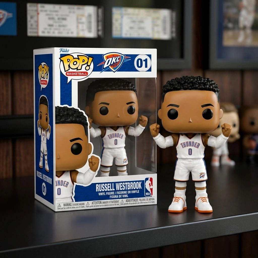 Russell Westbrook Retirement Oklahoma City Thunder 0 Funko Pop Russell Westbrook Merch - Kdjoy Russell Westbrook Retirement Oklahoma City Thunder 0 Funko Pop Russell Westbrook Merch - Kdjoy