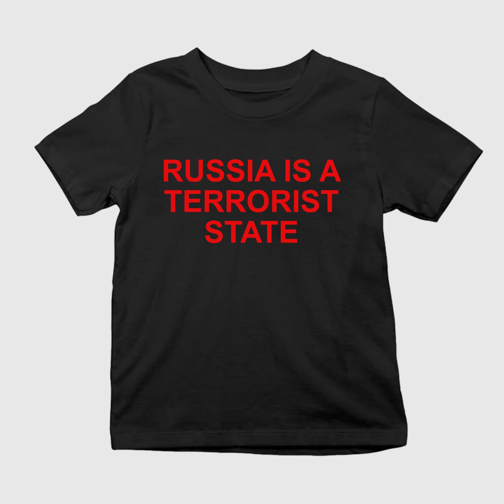 Russia Is A Terrorist State Shirt Gift Ideas For Brother - Kdjoy Russia Is A Terrorist State Shirt Gift Ideas For Brother - Kdjoy