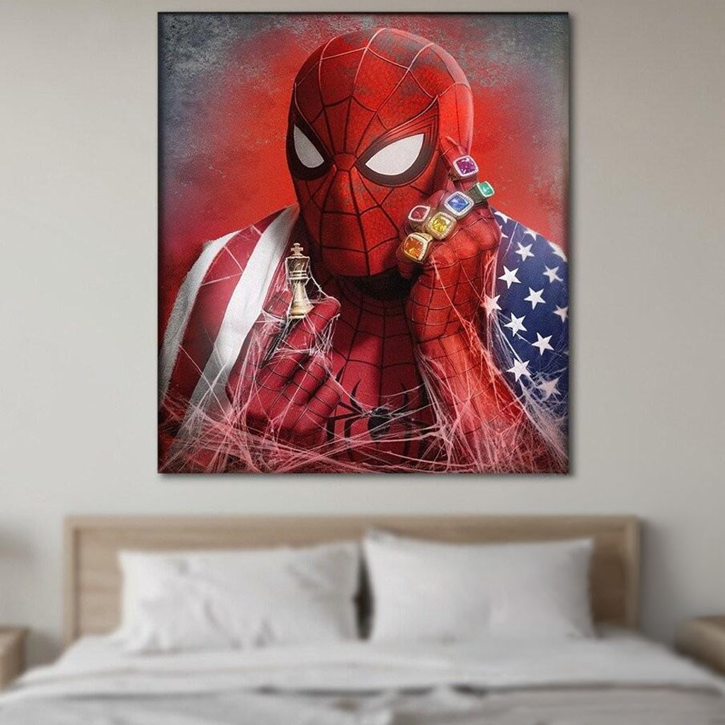 Russo Brothers Spider-Man Brand New Day x Avengers Endgame Poster Wall Art For Living Room