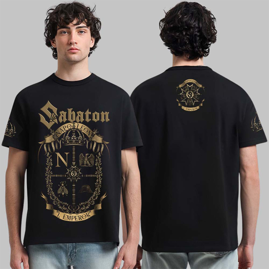Sabaton I Emperor T-Shirt Sabaton Merch Gift Ideas For Music Lovers - Kdjoy Sabaton I Emperor T-Shirt Sabaton Merch Gift Ideas For Music Lovers - Kdjoy