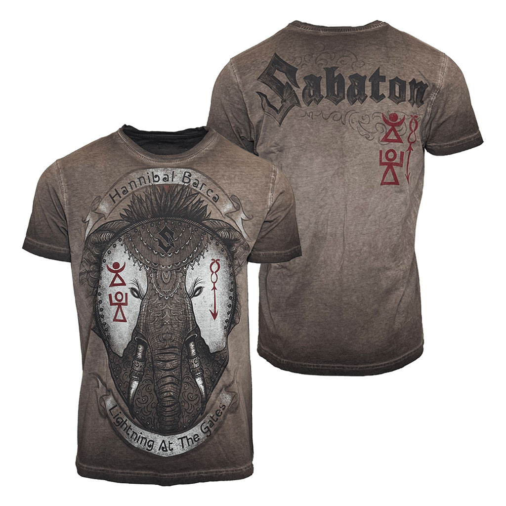 Sabaton Merch 2026 Lightning At The Gates Vintage T-Shirt Gifts For Music Fans - Kdjoy