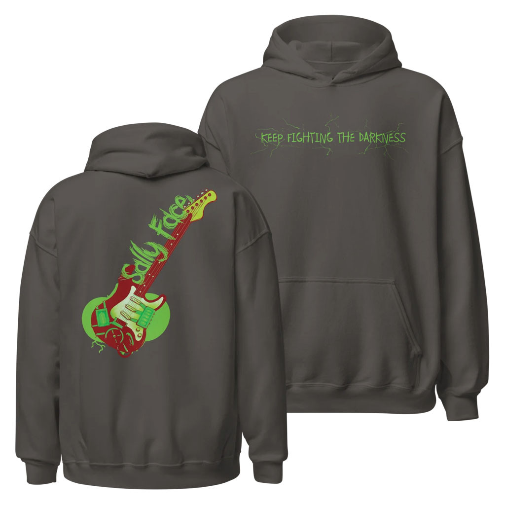 Sally Face Merch 2026 Keep Fighting The Darkness Hoodie Gifts For Game Lovers