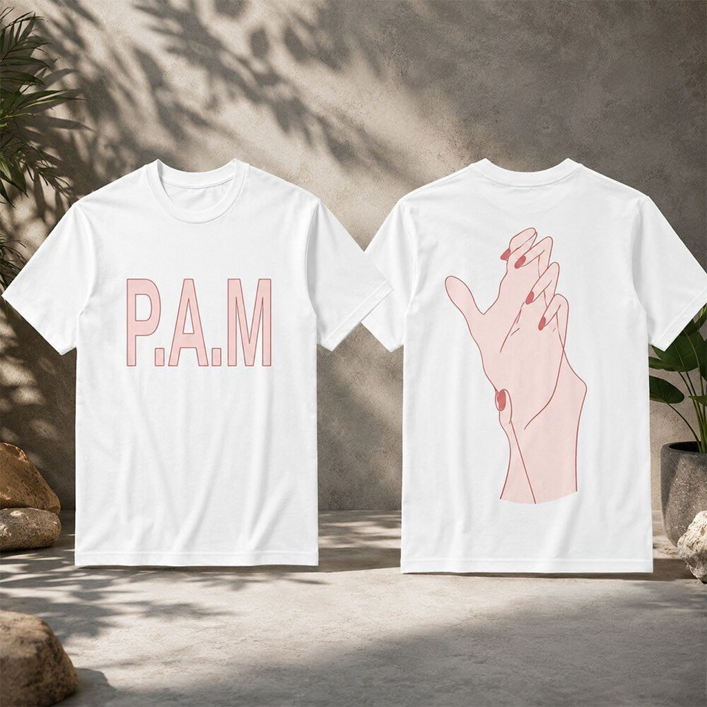 Sam Smith PAM Shirt White Sam Smith Merch 2026 Gifts Idea For Wife - Kdjoy Sam Smith PAM Shirt White Sam Smith Merch 2026 Gifts Idea For Wife - Kdjoy