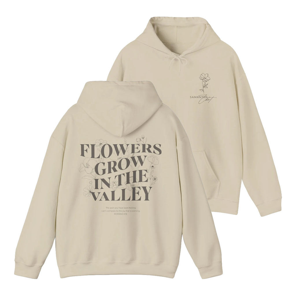 Samantha Ebert Merch 2026 Flowers Grown In The Valley Hoodie Gift Ideas For Music Lovers - Kdjoy