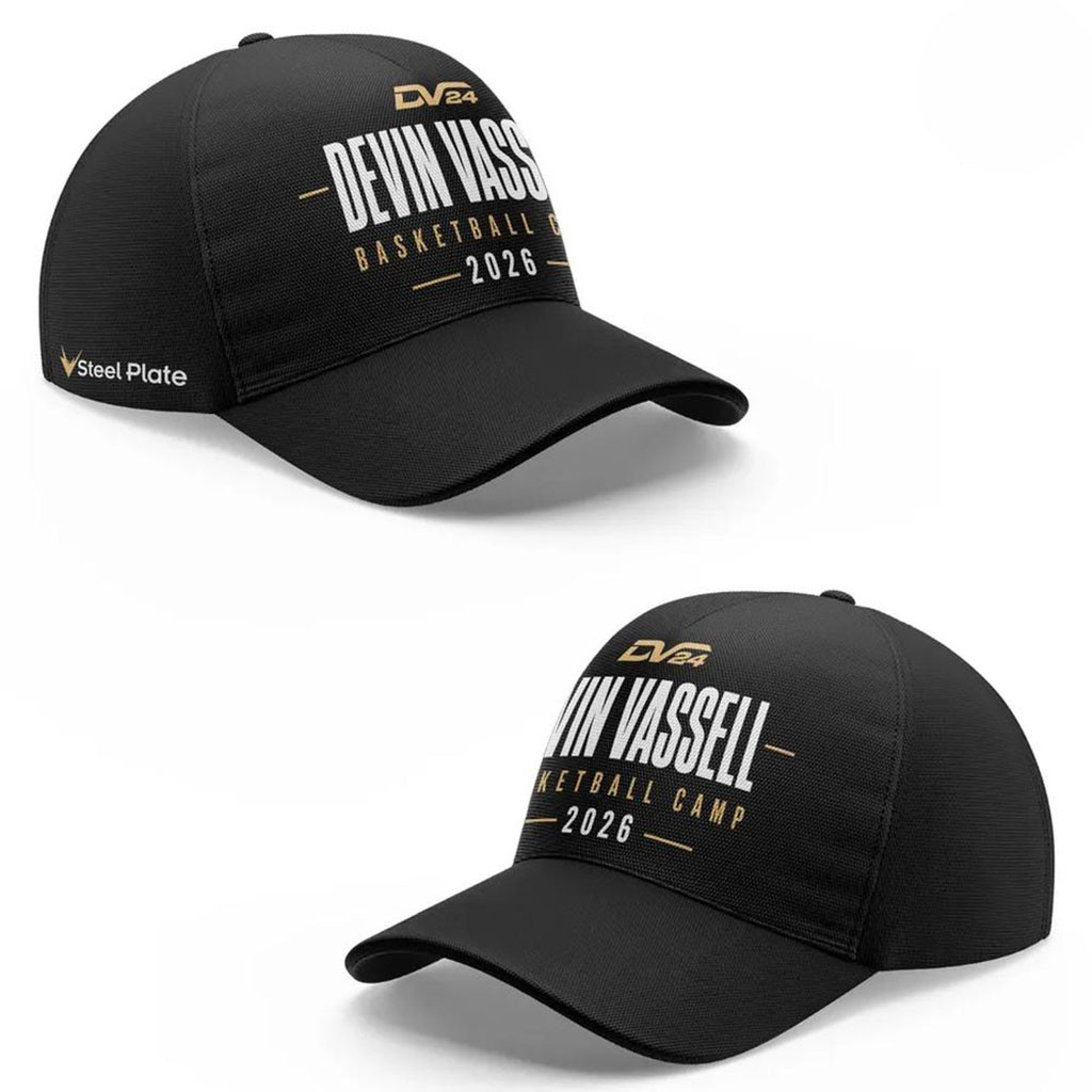 San Antonio Spurs Devin Vassell DV24 Basketball Camp 2026 Black Hat Spurs Merch Husband Gift - Kdjoy