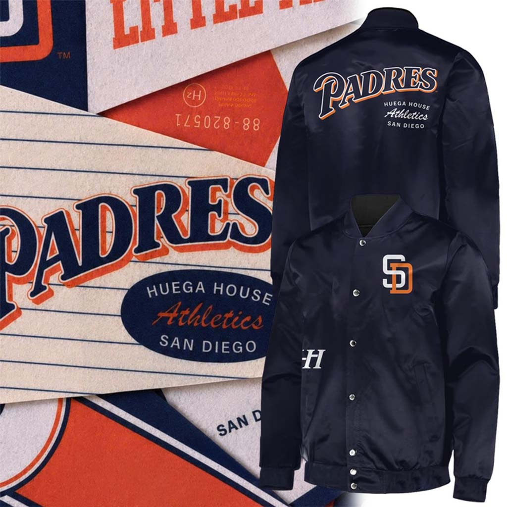 San Diego Padres 2026 Huega House Baseball Jacket SD Padres Merch Gift For Fans - Kdjoy
