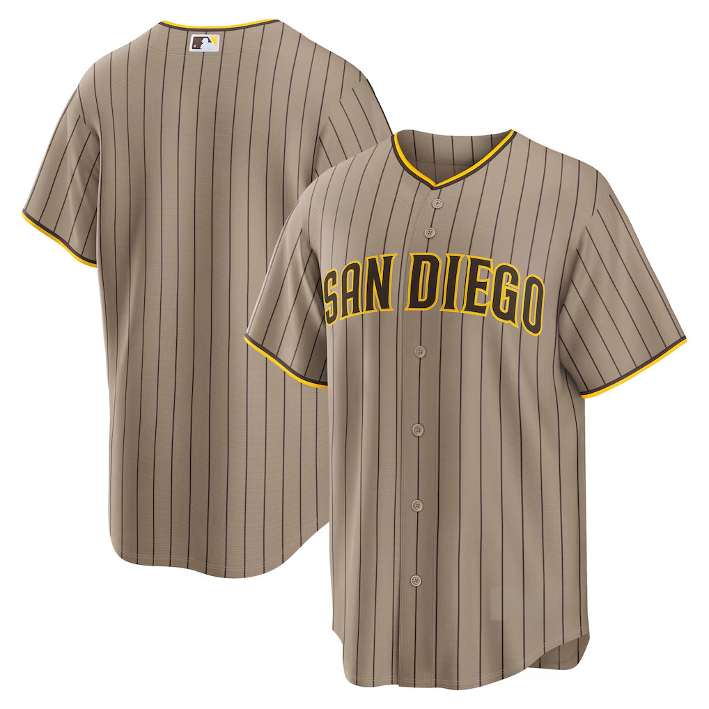San Diego Padres Merch 2026 San Diego Padres Alternate Replica Jersey Baseball Lover Gift Ideas - Kdjoy