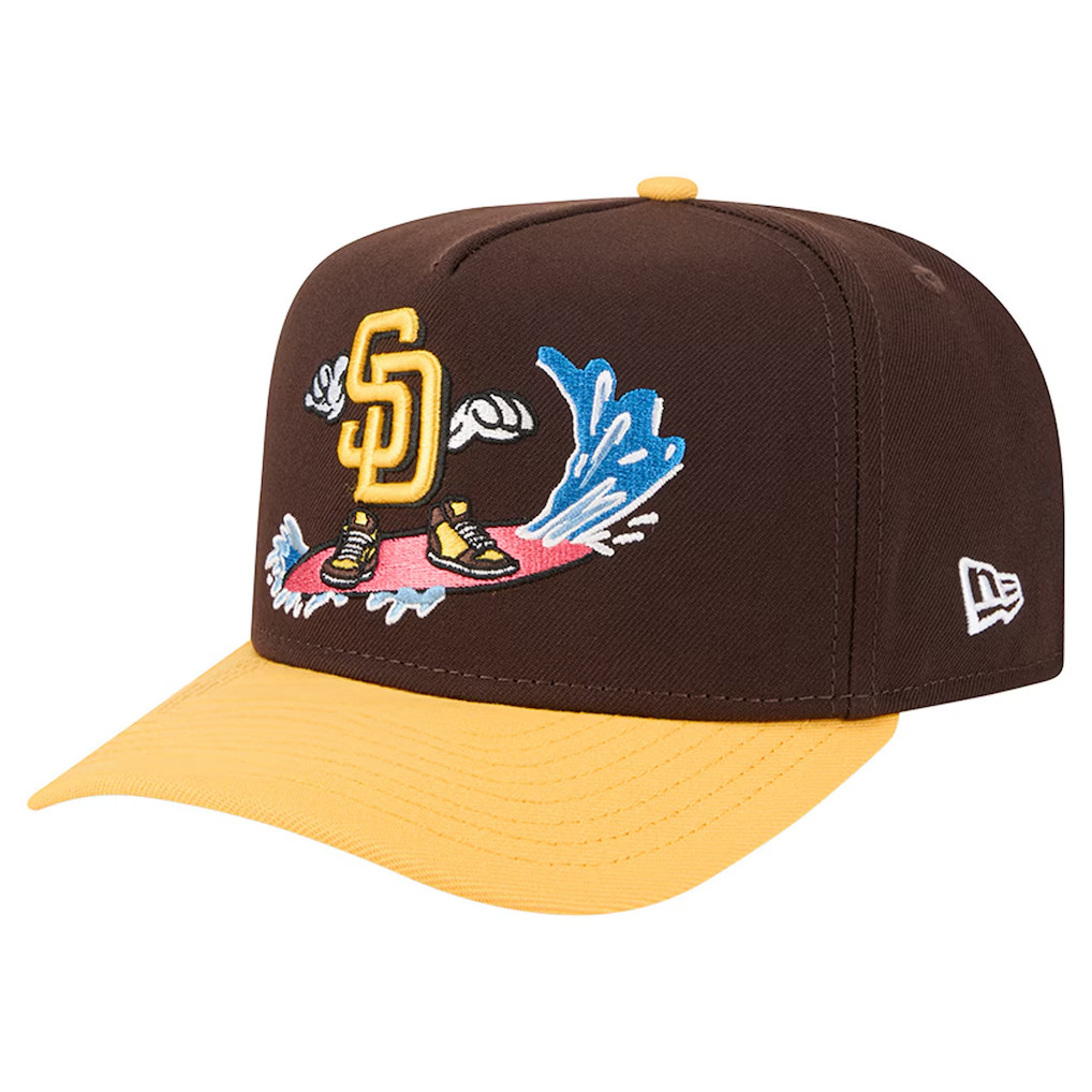 San Diego Padres Merch 2026 SD Padres Cartoon Hat Embroidered Best Gifts For Baseball Lovers - Kdjoy