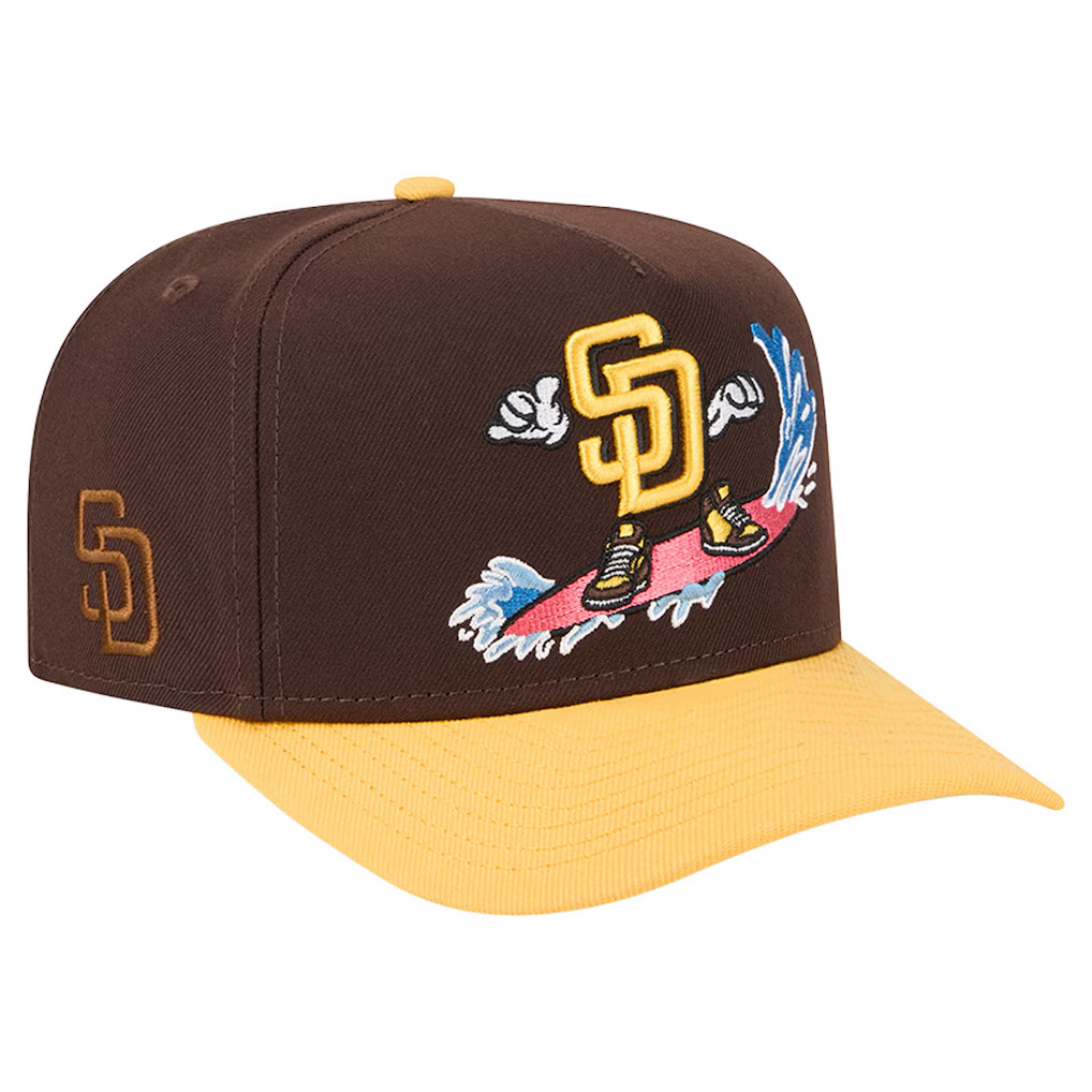 San Diego Padres Merch 2026 SD Padres Cartoon Hat Embroidered Best Gifts For Baseball Lovers - Kdjoy