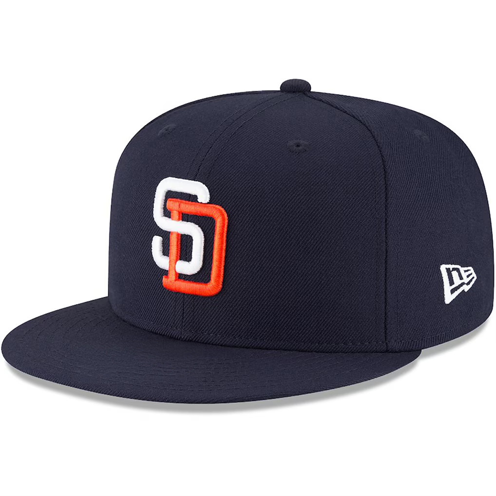 San Diego Padres Merch 2026 SD Padres Cooperstown Collection Snapback Hat Navy Embroidered Gifts - Kdjoy