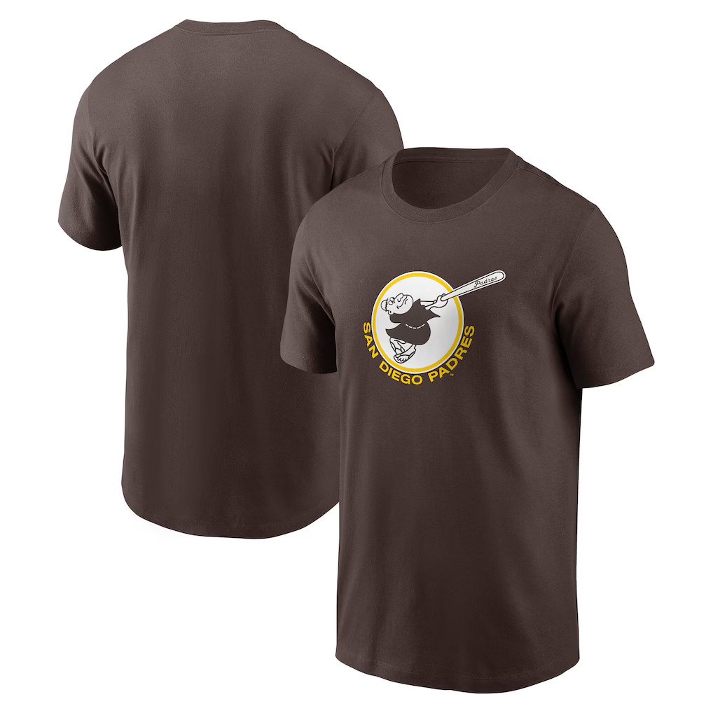 San Diego Padres Merch 2026 SD Padres Cooperstown Collection T-Shirt Brown Gifts For Fans - Kdjoy San Diego Padres Merch 2026 SD Padres Cooperstown Collection T-Shirt Brown Gifts For Fans - Kdjoy