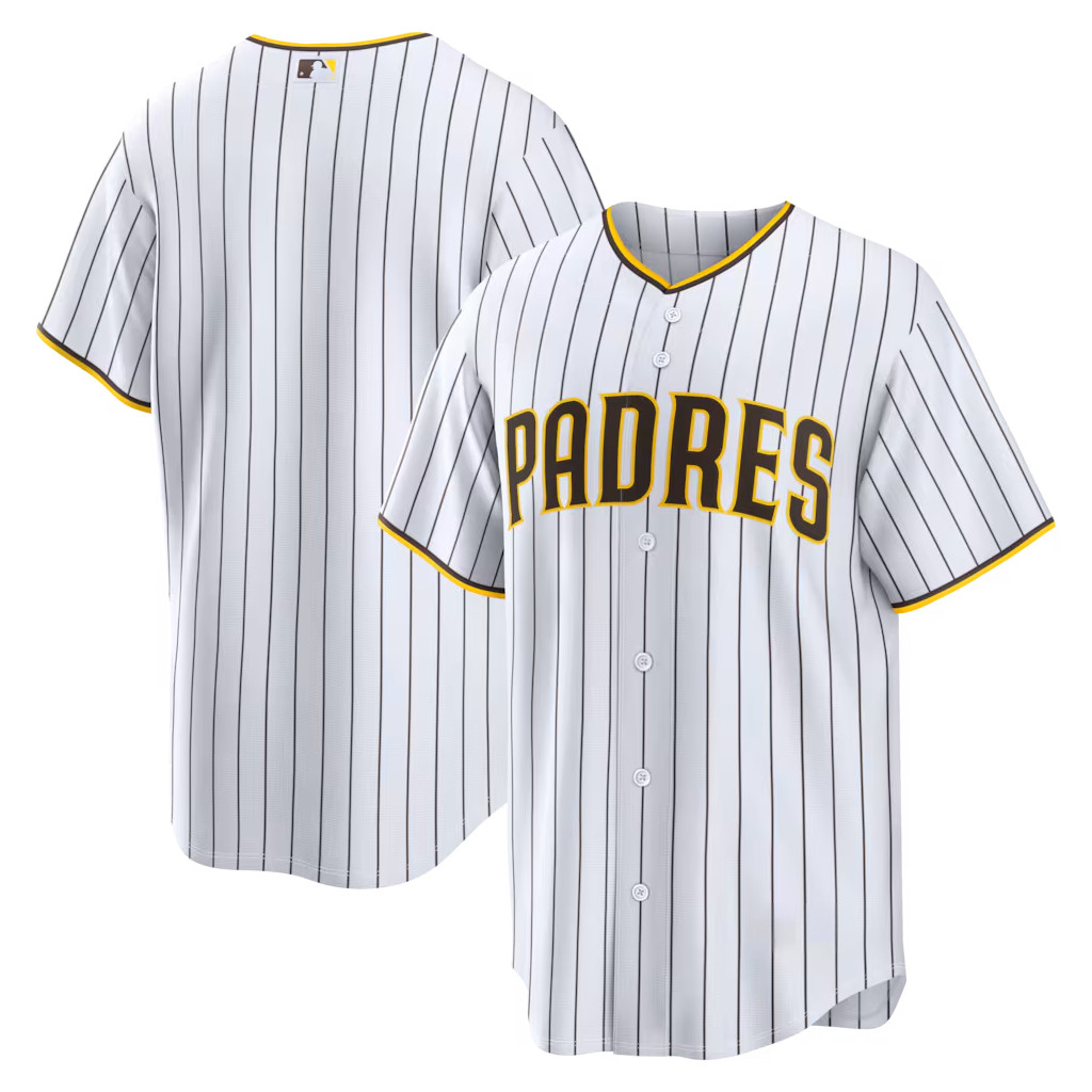 San Diego Padres Merch 2026 SD Padres Home Replica Jersey White Baseball Lover Gift Ideas - Kdjoy