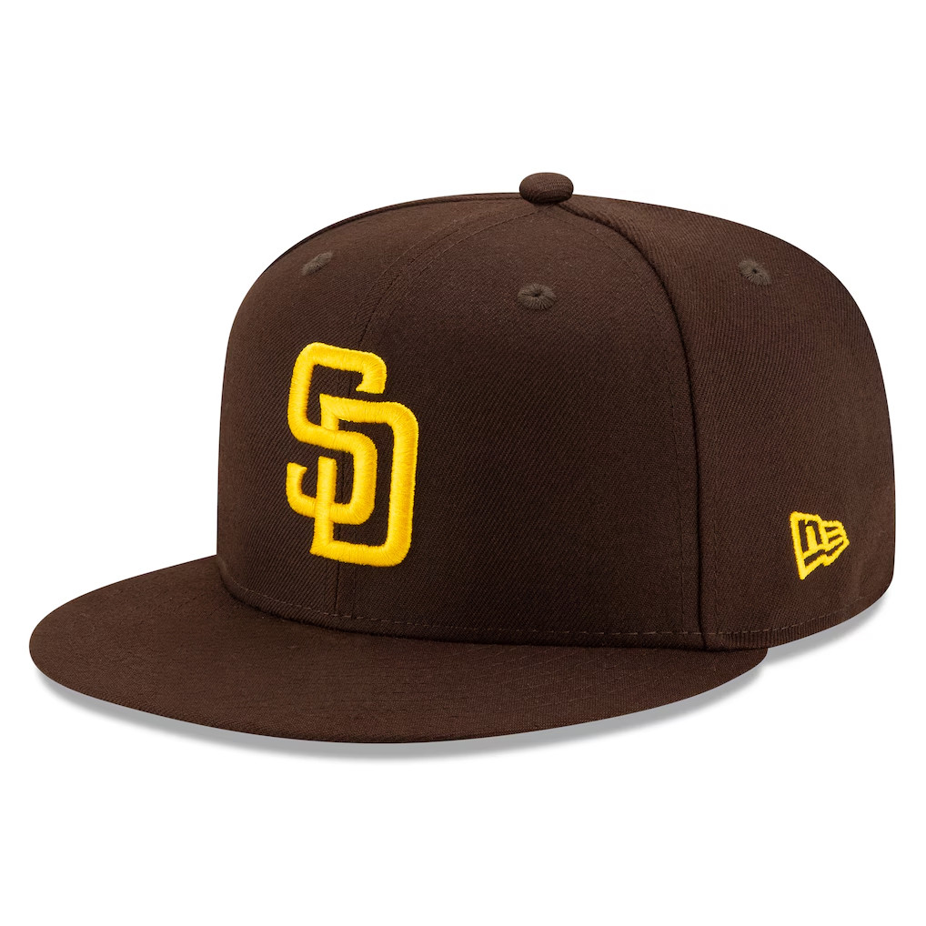 San Diego Padres Merch 2026 SD Padres Snapback Hat Brown Embroidered Fans Gifts - Kdjoy